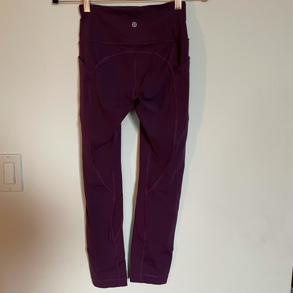 SOLD -LULULEMON  all the right places 25’ leggings - Picture 4 of 5